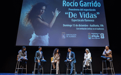 La joven bailaora Rocío Garrido muestra en ‘premiere’ su espectáculo ‘De Vidas’ en El Ejido